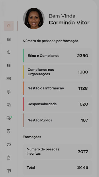 Plataforma de gestão de risco e compliance